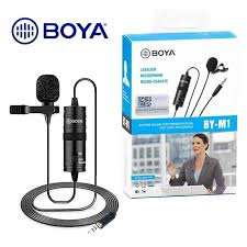 Boya BY M1 Professional Lavalier Lapel Microphone 3.5mm Clip On Mic For Android Smartphone DSLR Camera PC Audio Video RecordingBoya BY M1 Professional Lavalier Lapel Microphone 3.5mm Clip On Mic For Android Smartphone DSLR Camera PC Audio Video Recording