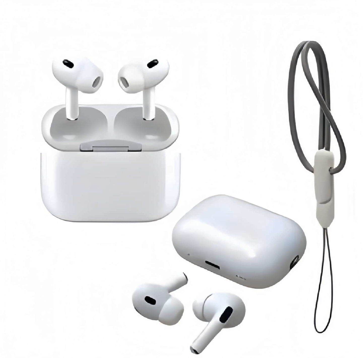 AirPods Pro 2nd Generation Replica Wireless Earbuds – Premium Bluetooth Earphones with Charging Case